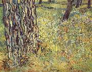 Vincent Van Gogh Baumstamme Sweden oil painting artist